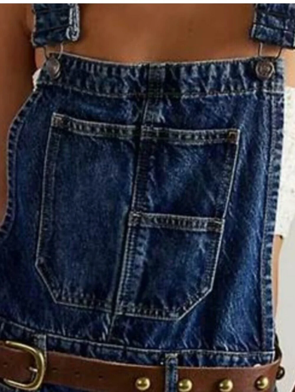 We The Free Lucky You Barrel Overalls* Medium*nwot - Picture 2 of 5
